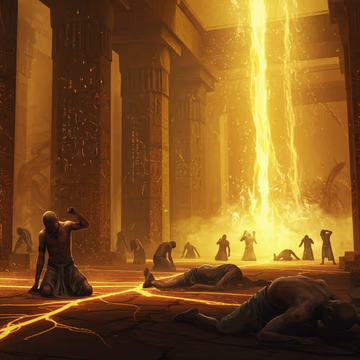 Exterminating Idolaters in the Temple